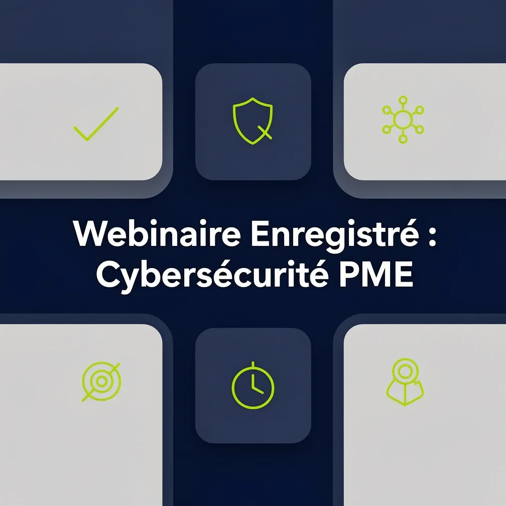 Webinaire Enregistré : Cybersécurité PME