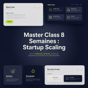 Master Class 8 Semaines : Startup Scaling