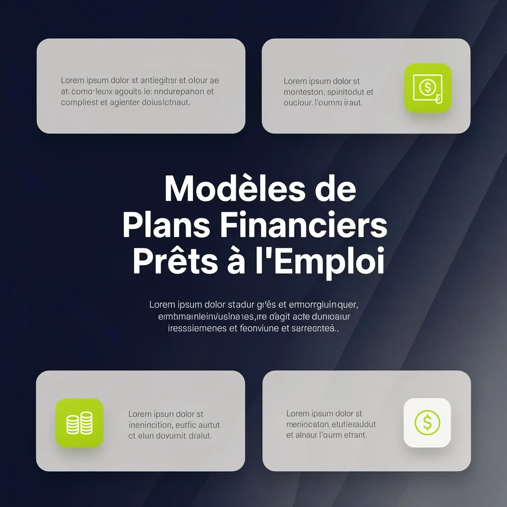 Modèles de Plans Financiers Prêts à l'Emploi
