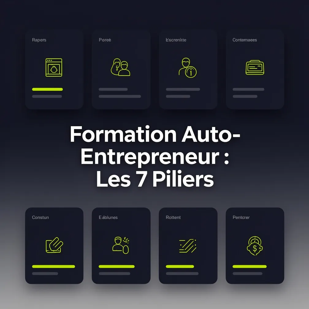 Formation Auto-Entrepreneur : Les 7 Piliers